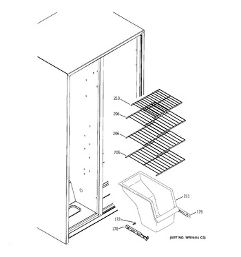 Diagram for GSH25JFXAWW