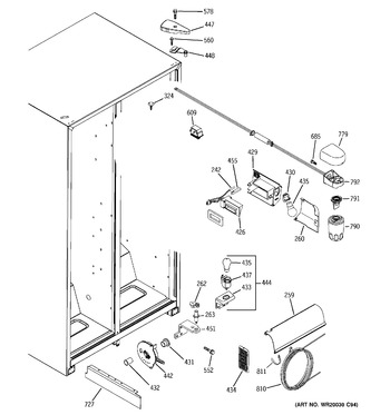 Diagram for GSH25JFXAWW