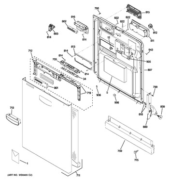 Diagram for GDWT106V00BB