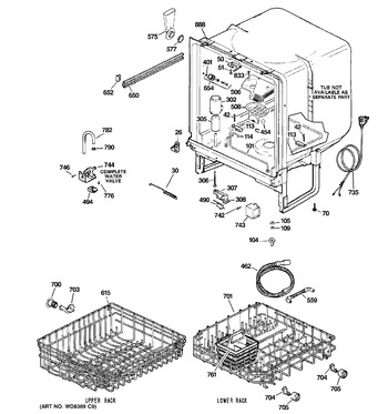 Diagram for GSD2301V00WW