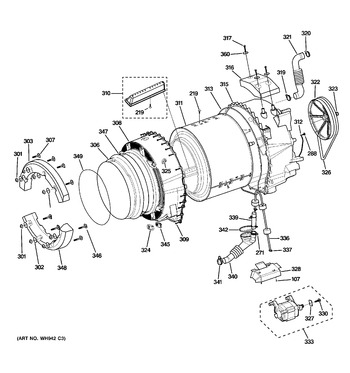 Diagram for GFAN1100L4WW