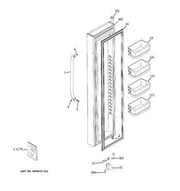 Diagram for GCA23LBYDFWW