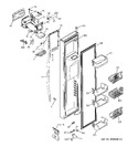 Diagram for 1 - Freezer Door