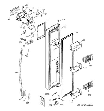 Diagram for PCK23NHWKFWW