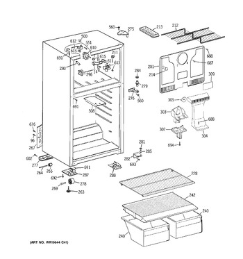 Diagram for GTN18CBDCRWW