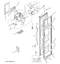 Diagram for 1 - Freezer Door