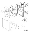 Diagram for 1 - Escutcheon & Door Assembly