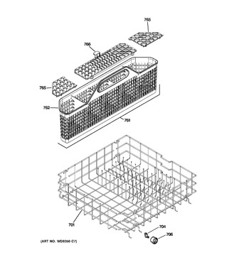 Diagram for GDWF100V50WW