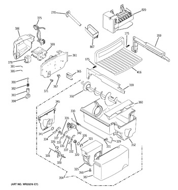 Diagram for GSA28VGBAFSS