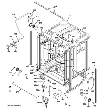 Diagram for PDWF680R10SS