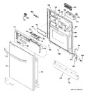 Diagram for 1 - Escutcheon & Door Assembly