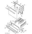 Diagram for 4 - Door & Drawer Parts