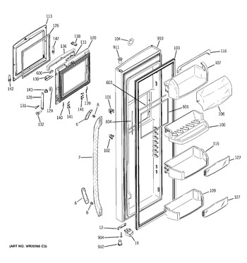 Diagram for DSD26DHWABG