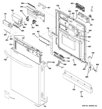 Diagram for GDWT768V55SS