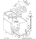 Diagram for 2 - Cabinet, Cover & Front Panel