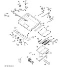 Diagram for 1 - Gas & Burner Parts