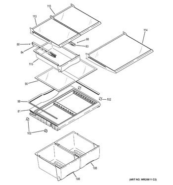 Diagram for GNS22EGEAFWW