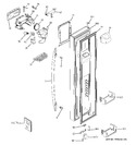 Diagram for 1 - Freezer Door