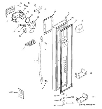 Diagram for DSF26DHWCBB