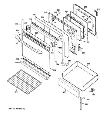 Diagram for JB450DF1BB