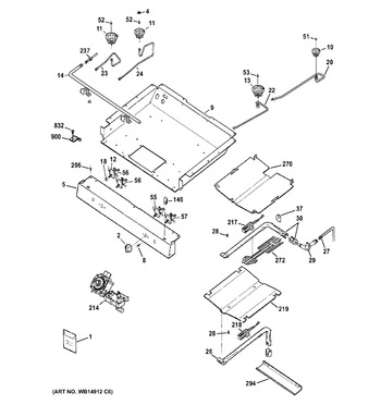 Diagram for RGB746DEP6WW