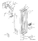 Diagram for 1 - Freezer Door