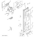 Diagram for 1 - Freezer Door