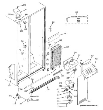 Diagram for GSH25JGDE CC