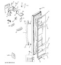 Diagram for 1 - Freezer Door