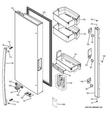 Diagram for GNE26GGDEWW