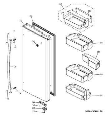 Diagram for GNE26GGDEWW