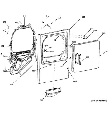 Diagram for GTDP280ED4WW