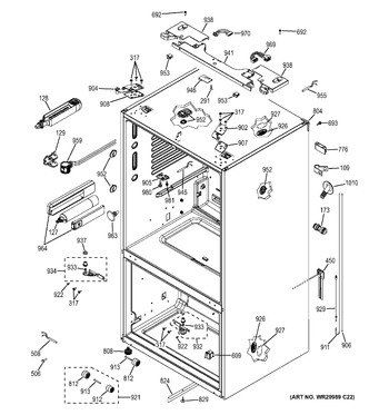 Diagram for PWE23KGDBBB