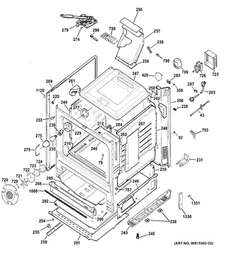 Diagram for JGB697DEH1WW