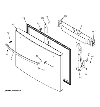 Diagram for PWE23KGDCBB