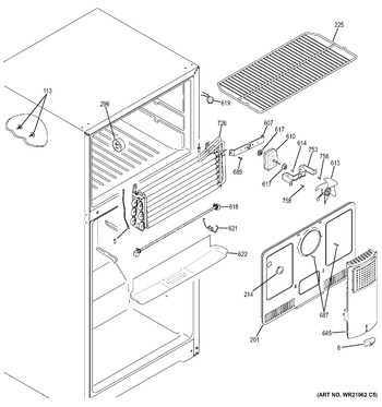 Diagram for GTE15NTHCRWW