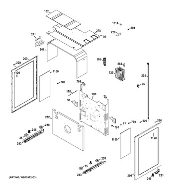 Diagram for JGB870SEF2SS