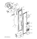 Diagram for 1 - Freezer Door