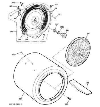 Diagram for GTDP490ED0WS