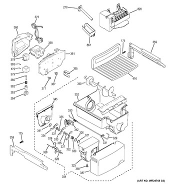 Diagram for GSS25CGHBCBB