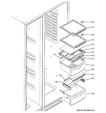 Diagram for GSS25CGHBCWW