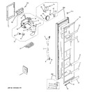 Diagram for 1 - Freezer Door