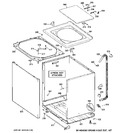 Diagram for 2 - Cabinet, Cover & Front Panel