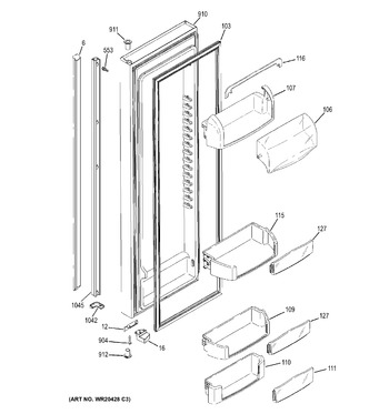 Diagram for GCE23LGTBFAV