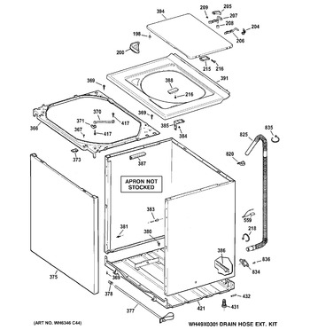 Diagram for HTWP1400F1WW