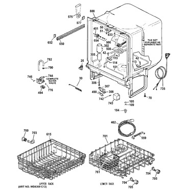 Diagram for GSD2101V00WW