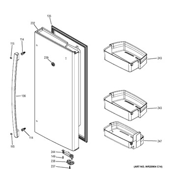 Diagram for GFE28HMHCES