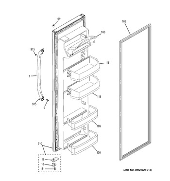 Diagram for GSH22JGDCWW