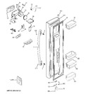 Diagram for 1 - Freezer Door