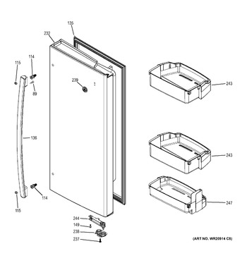 Diagram for GFE26GMHCES